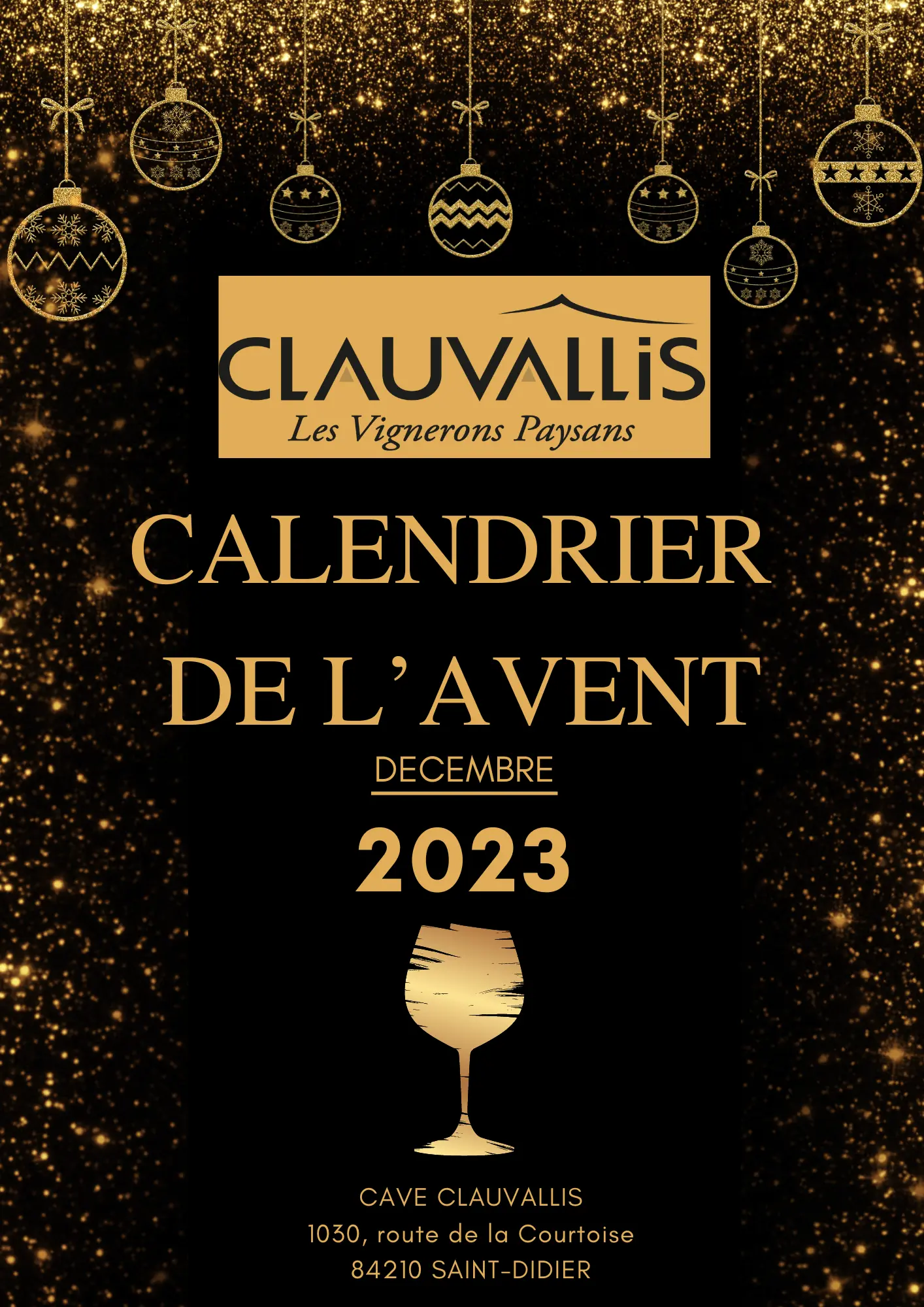 Calendrier de l'Avent 2023