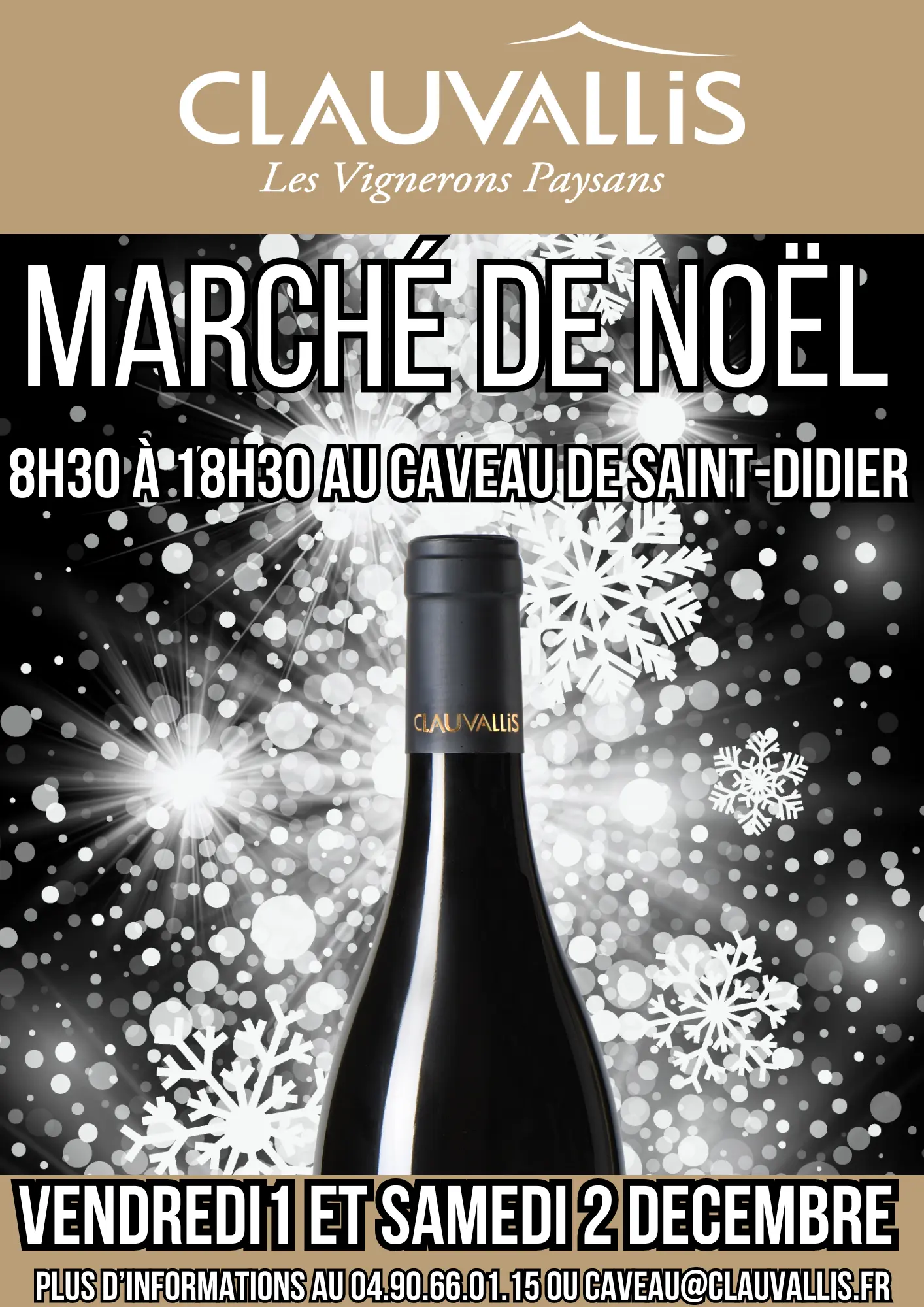 Marché de Noël Chez Clauvallis