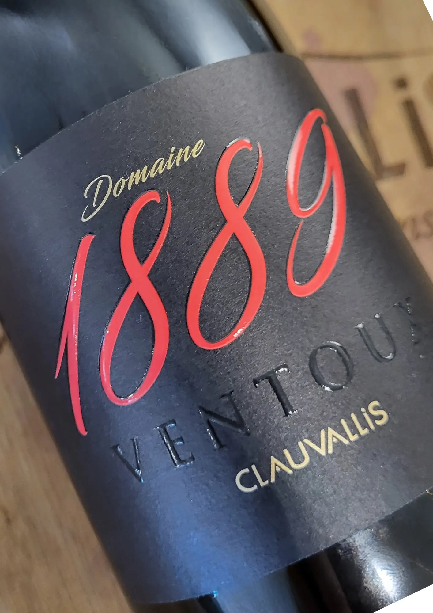 NOUVELLE " Cuvée Domaine 1889 " chez Clauvallis